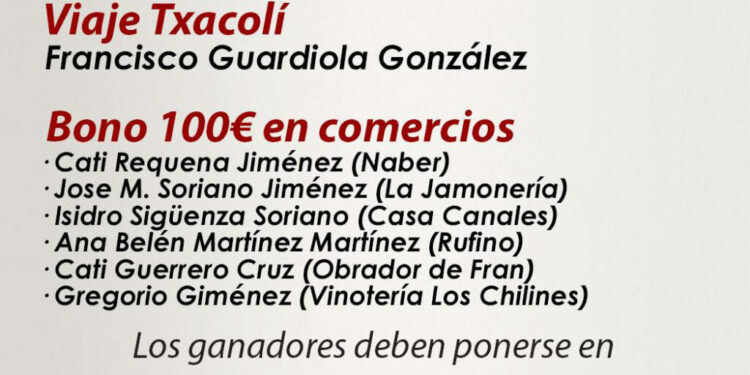 Los viajes a Burdeos y a la DO Txacolí, de la Ruta del Vino, ya tienen dueño